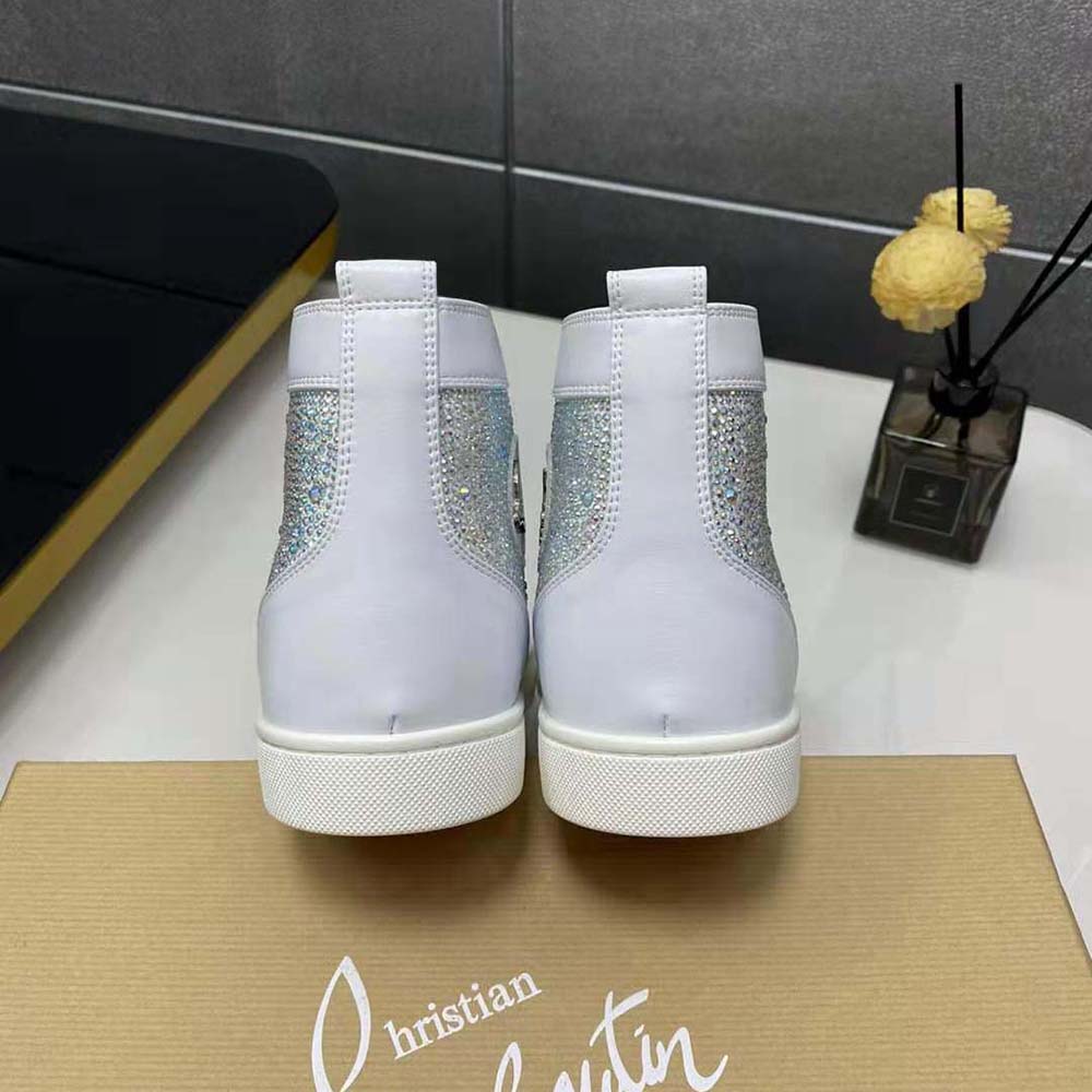 Christian Louboutin Men Louis Strass-White - image 8