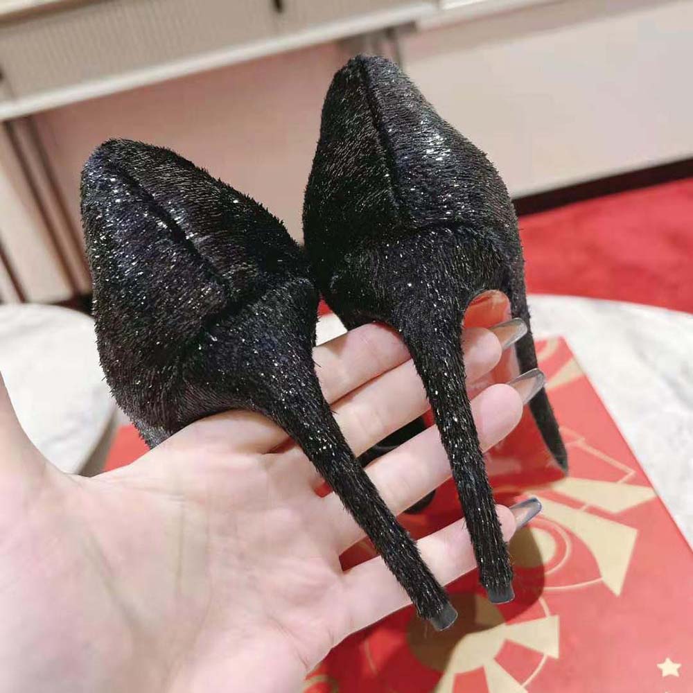 Christian Louboutin Women Iriza 100 mm Heel Height-Black - image 10