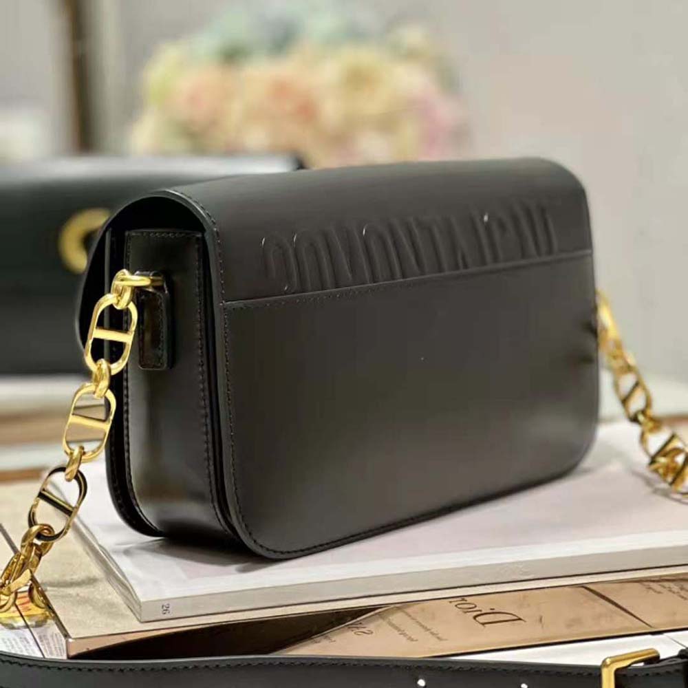 Dior Women 30 Montaigne Avenue Bag Black Box Calfskin - image 7