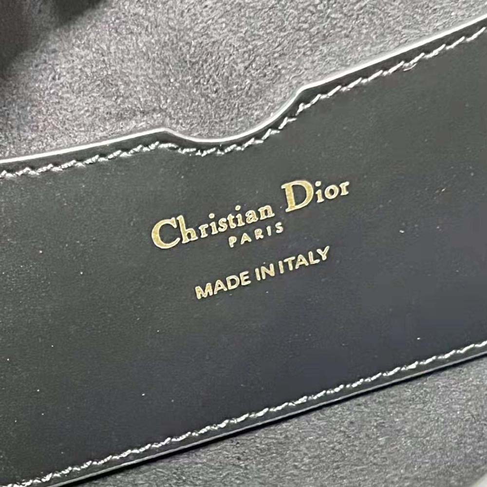 Dior Women 30 Montaigne Avenue Bag Black Box Calfskin - image 10