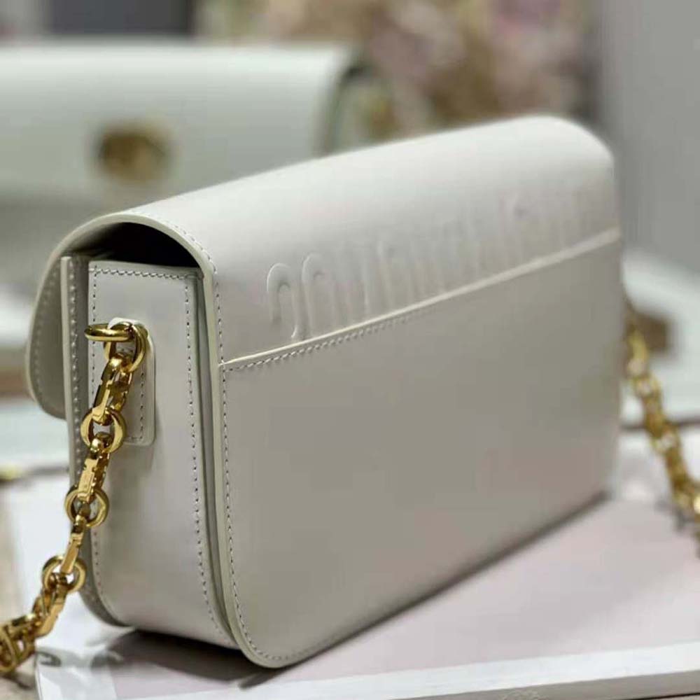 Dior Women 30 Montaigne Avenue Bag Dusty Ivory Box Calfskin - image 7