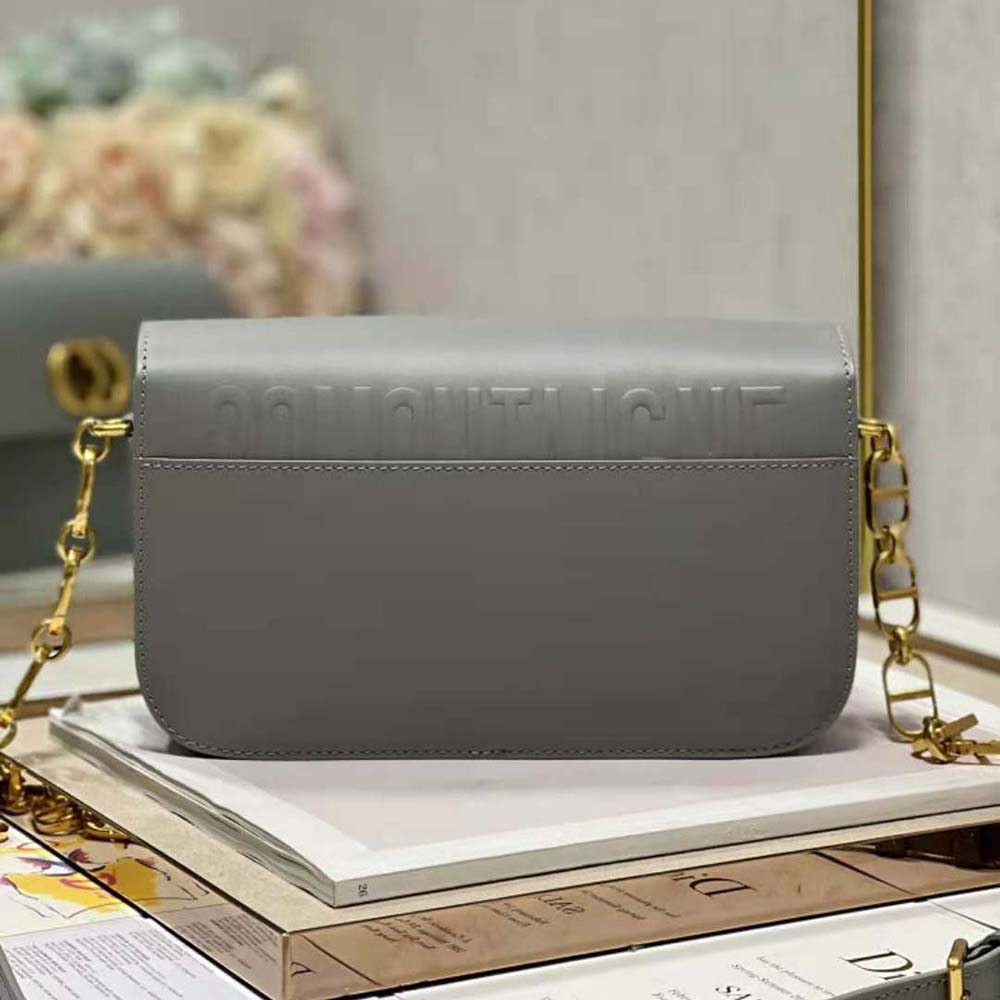 Dior Women 30 Montaigne Avenue Bag Ethereal Gray Box Calfskin - image 6