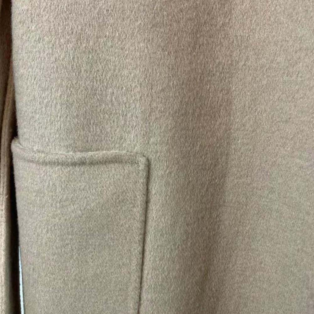 Dior Women Coat with Belt Brown Double-Sided Wool with Dior Oblique Interior - image 5