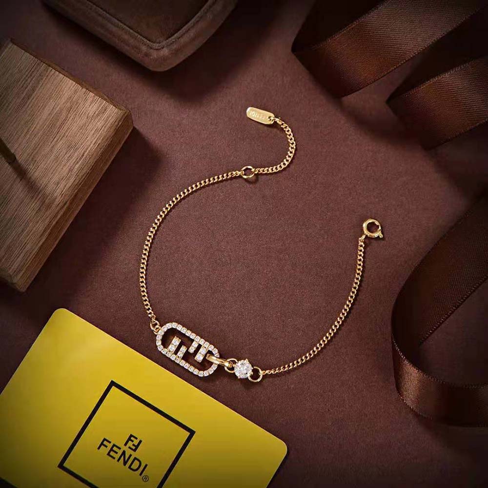 Fendi Women O’Lock Bracelet Gold-Colored - image 4