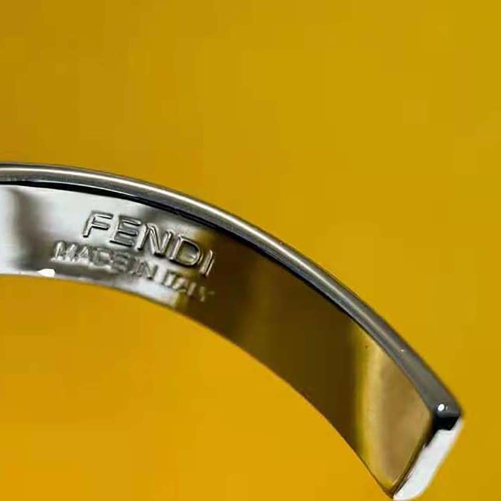 Fendi Women O’Lock Bracelet Silver-Colored Bracelet - image 6
