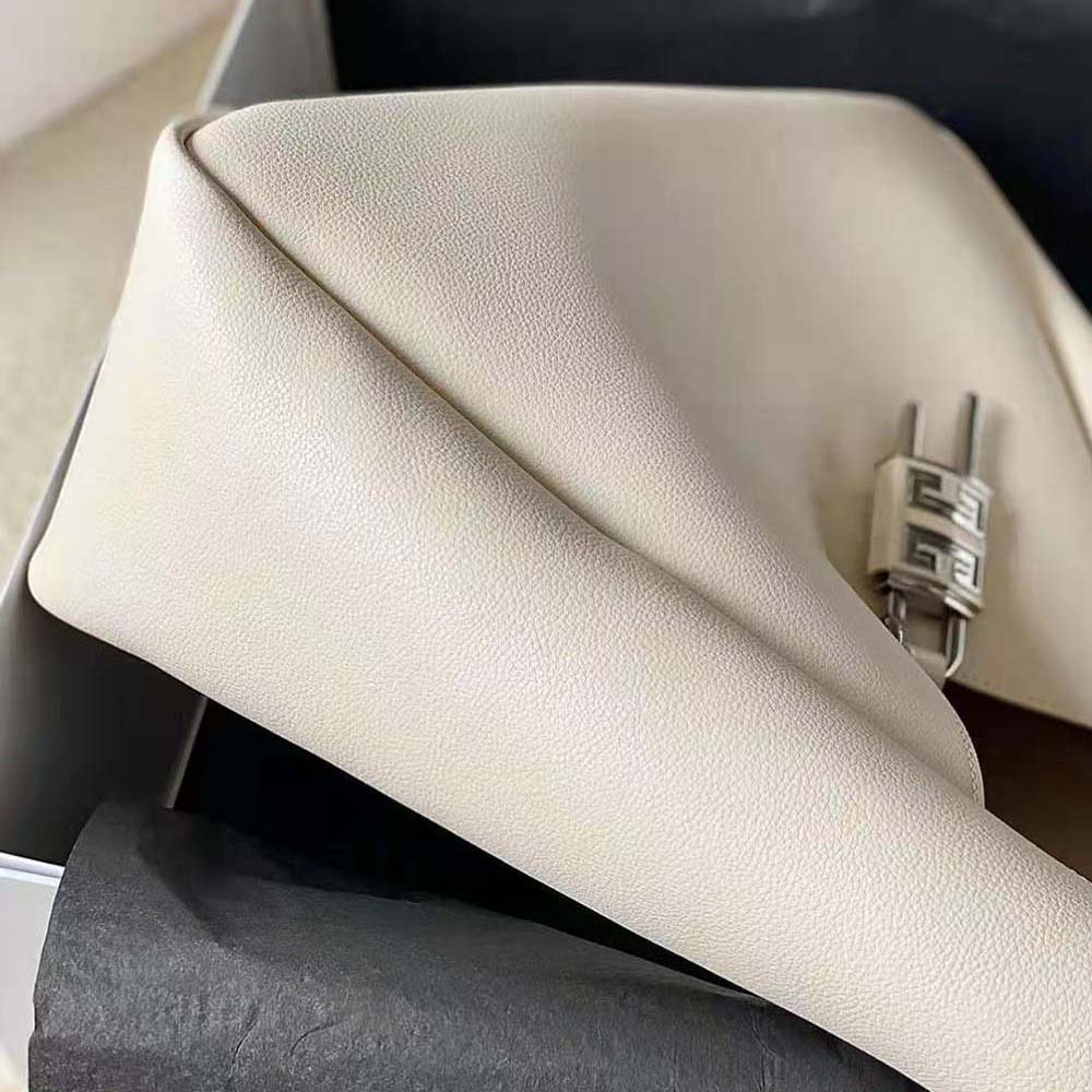 Givenchy Women Medium G-Hobo Bag in Smooth Leather-Beige - image 7