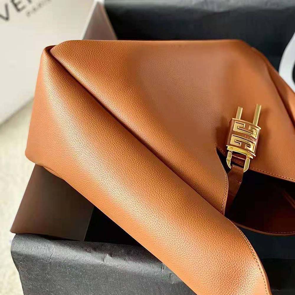 Givenchy Women Medium G-Hobo Bag in Smooth Leather-Brown - image 9