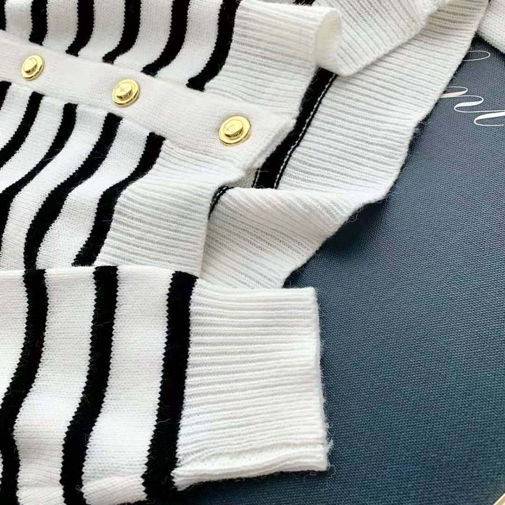 Miu Miu Women Cashmere Cardigan with Intarsia Logo-White - image 9