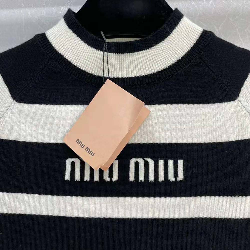 Miu Miu Women Cashmere and Silk Turtleneck Sweater - image 5
