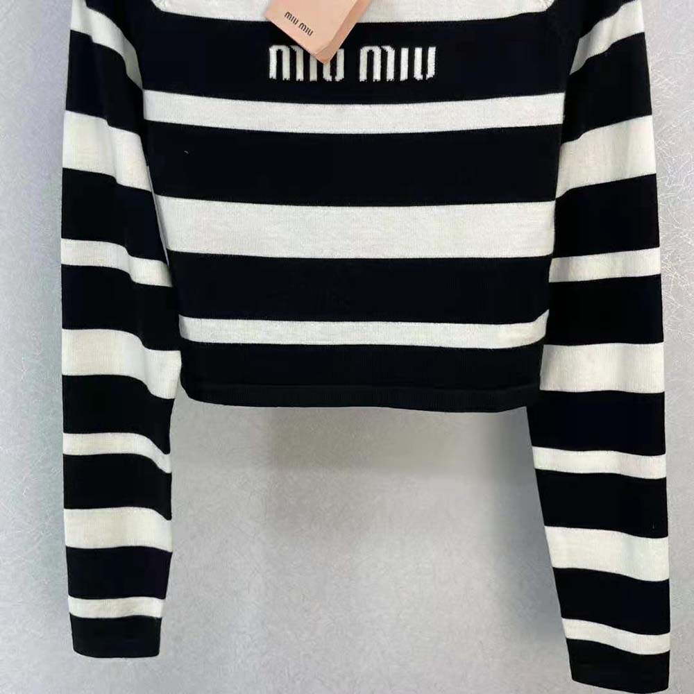 Miu Miu Women Cashmere and Silk Turtleneck Sweater - image 7