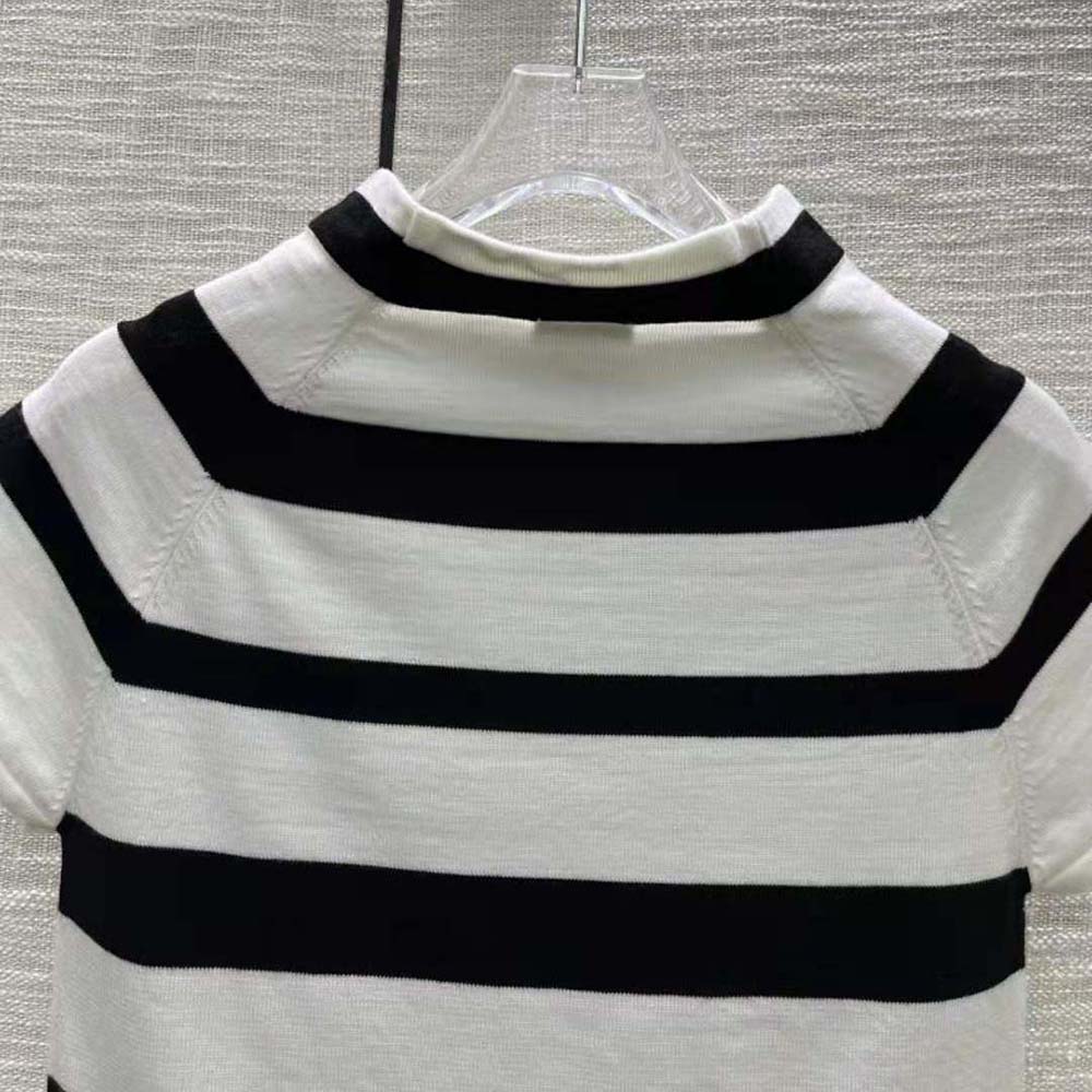 Miu Miu Women Cashmere and Silk Turtleneck Sweater-White - image 7
