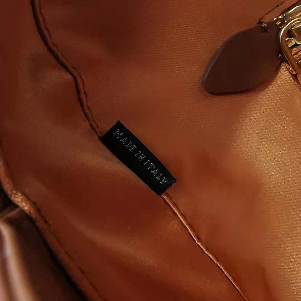 Miu Miu Women Leather Top-Handle Bag-Brown - image 10