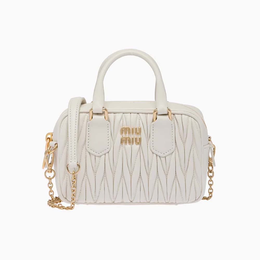 The Miu Miu Matelassu00e9 Top-Handle Mini-Bag: Design and Details