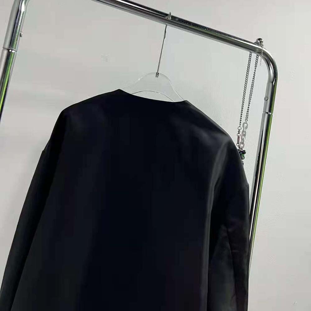 Prada Women Re-Nylon Blouson Jacket with Detachable Cuffs - image 5