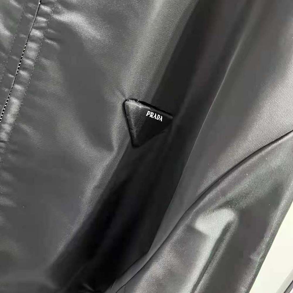 Prada Women Re-Nylon Blouson Jacket with Detachable Cuffs - image 7