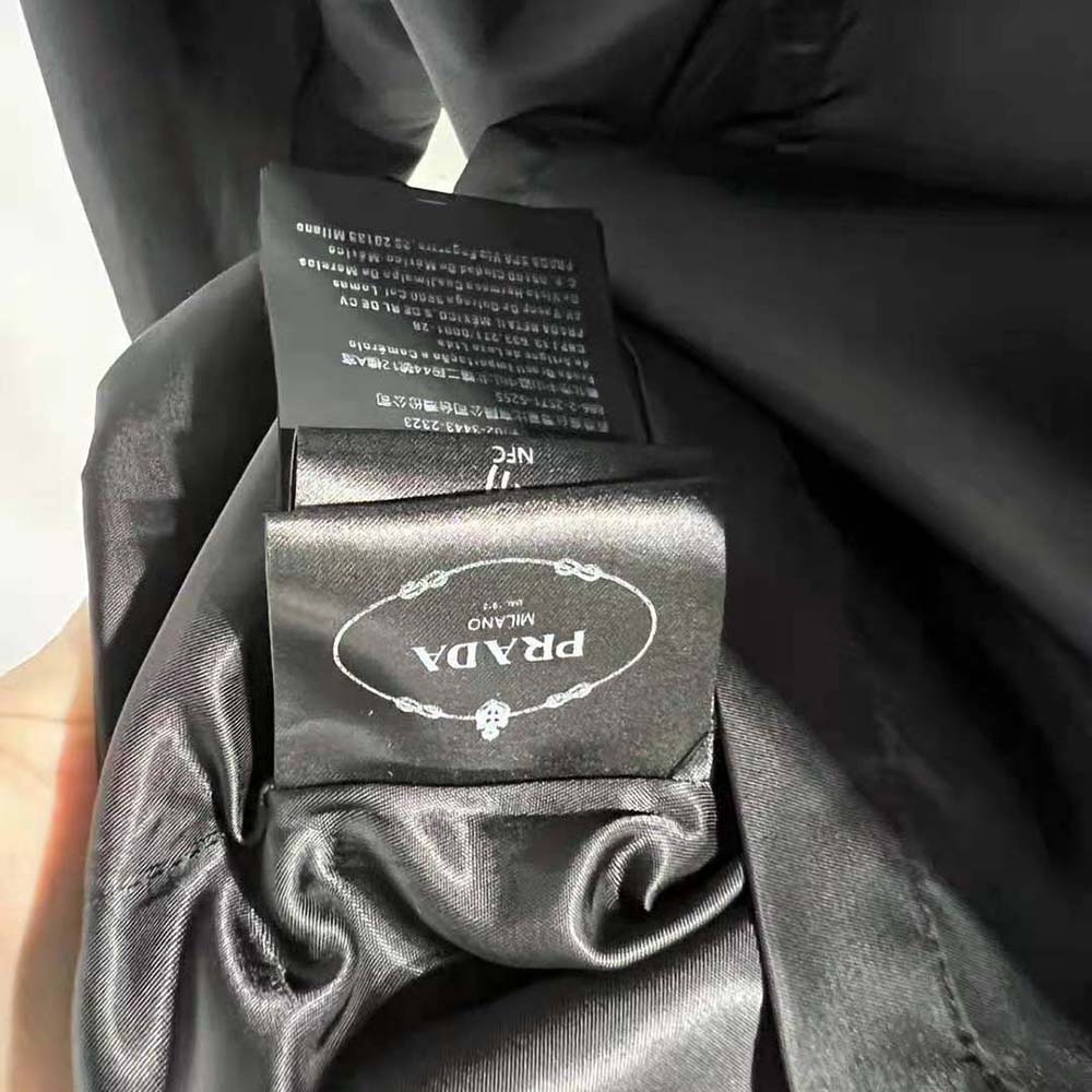 Prada Women Re-Nylon Blouson Jacket with Detachable Cuffs - image 9