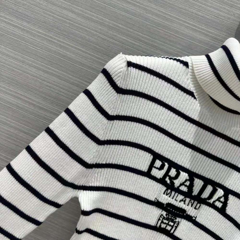 Prada Women Superfine Wool Turtleneck Sweater - image 6