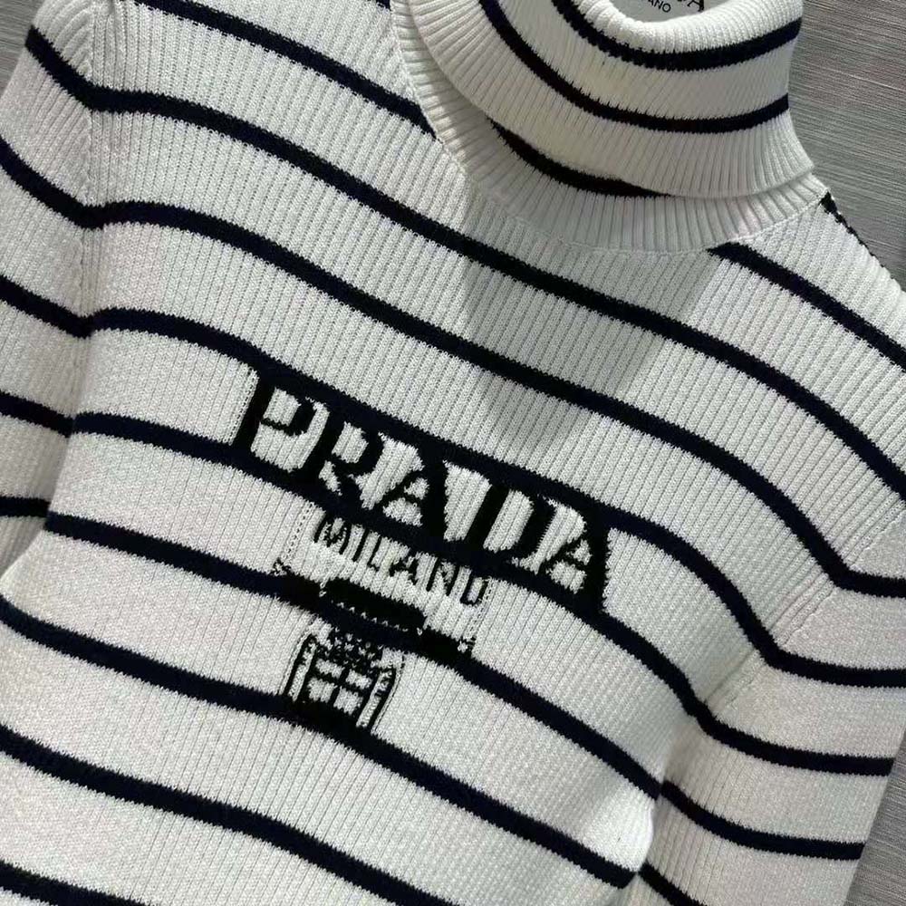 Prada Women Superfine Wool Turtleneck Sweater - image 5