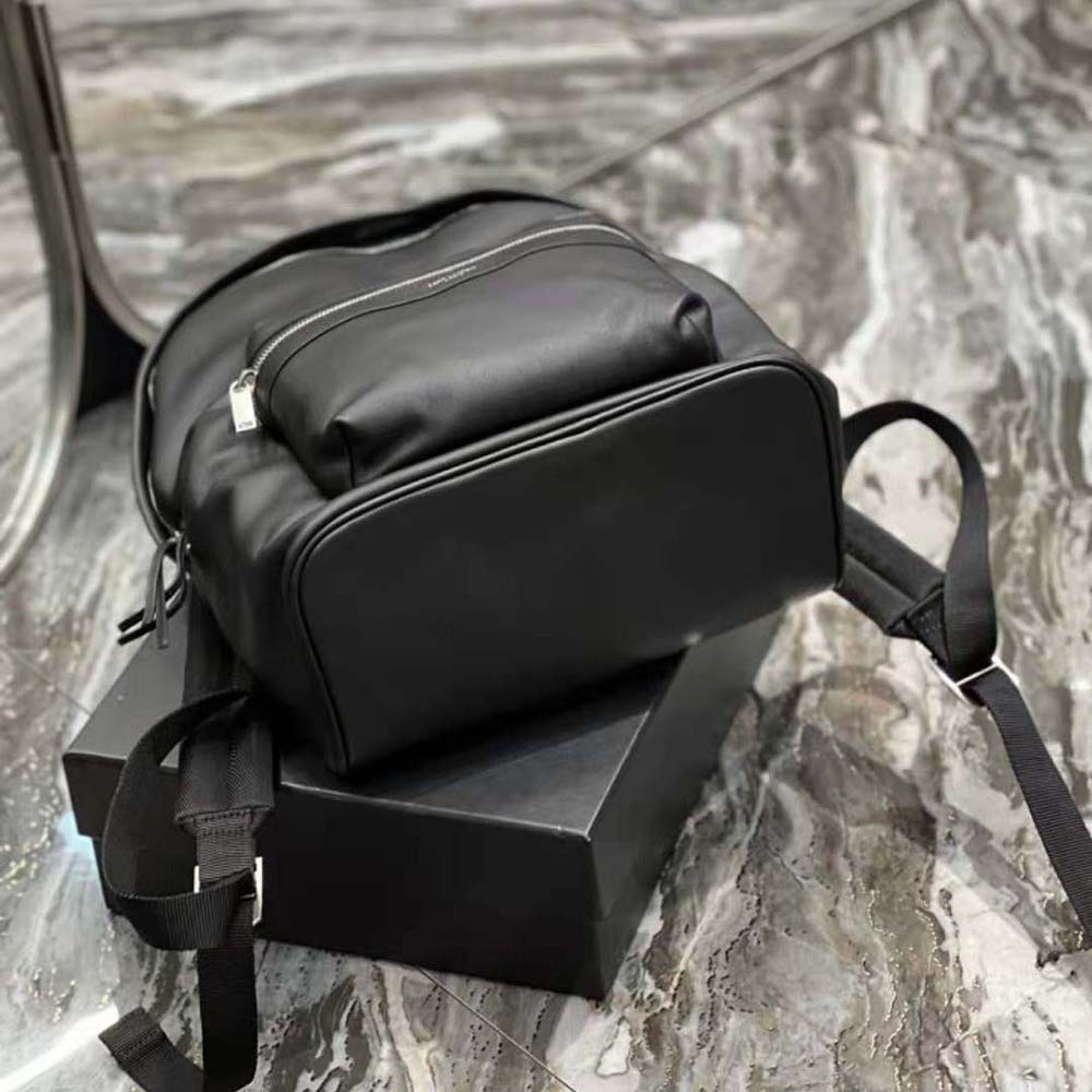 Saint Laurent YSL Women City Backpack in Matte Leather - image 6