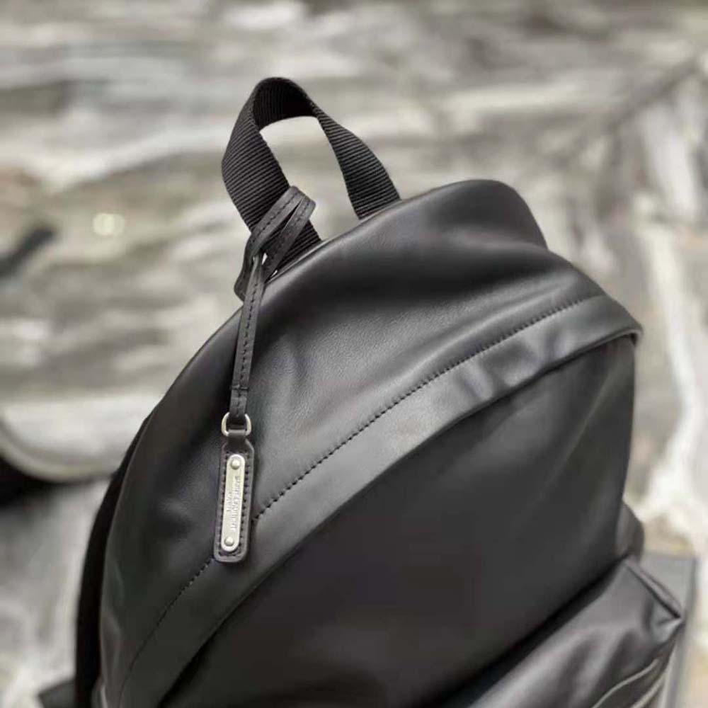 Saint Laurent YSL Women City Backpack in Matte Leather - image 9
