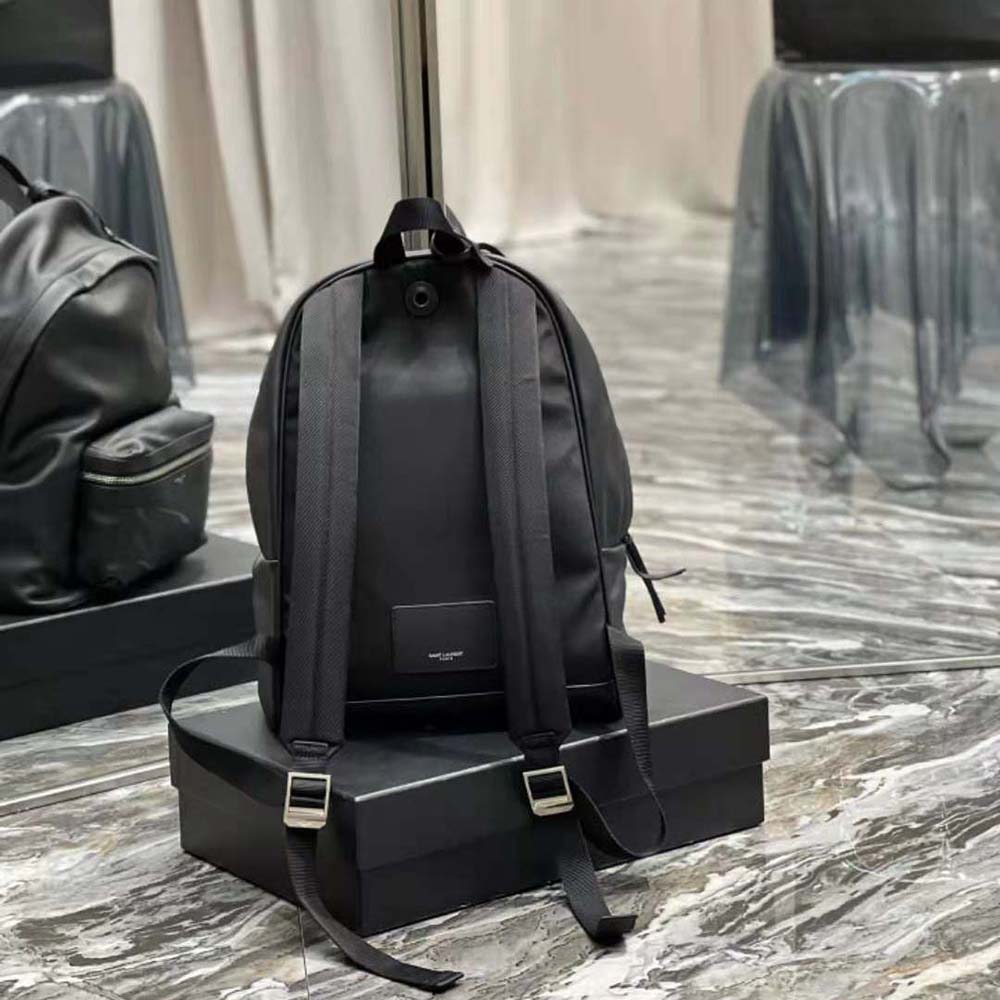 Saint Laurent YSL Women City Backpack in Matte Leather - image 4