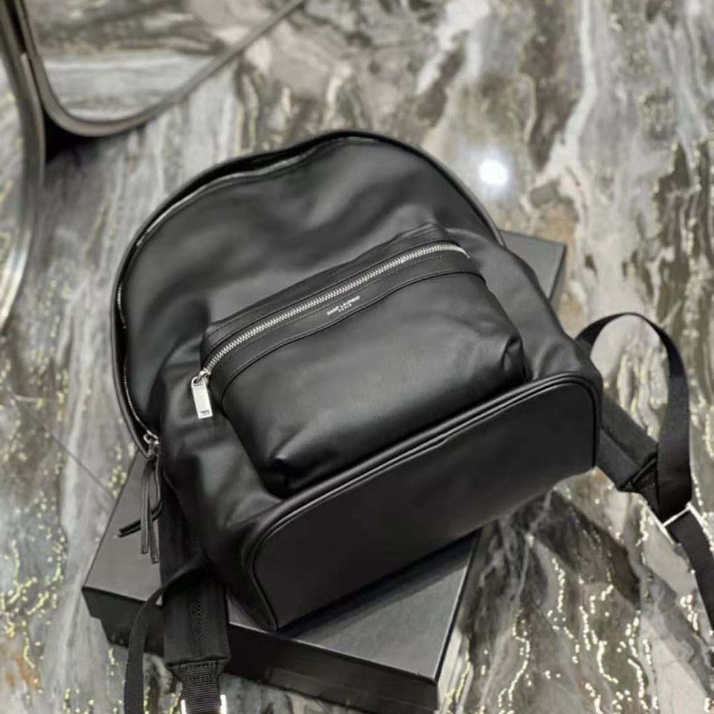 Saint Laurent YSL Women City Backpack in Matte Leather - image 5