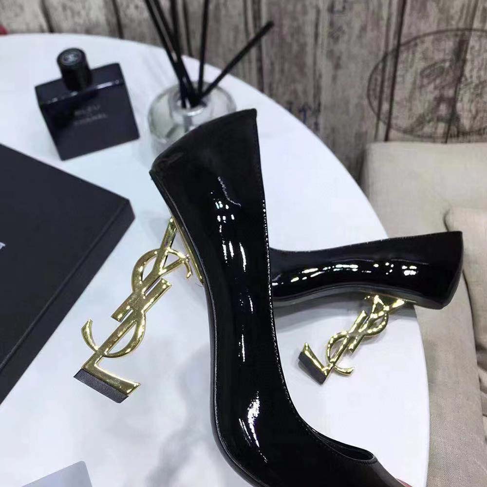 Saint Laurent YSL Women Opyum Pumps in Patent Leather-Black - image 7