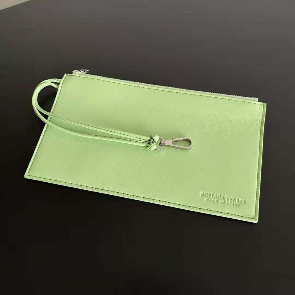 Bottega Veneta Women Medium Cabat Leather Tote Bag with Detachable Strap-Aqua - image 5