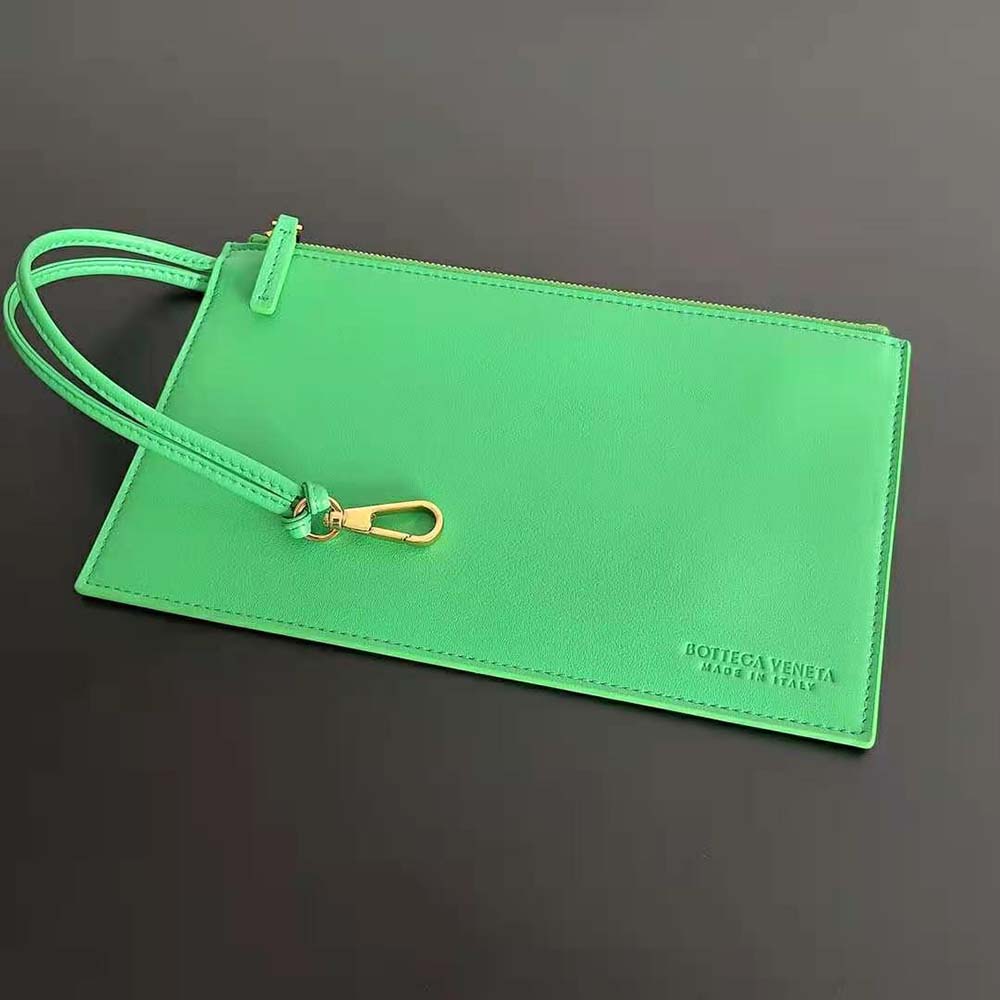 Bottega Veneta Women Medium Cabat Leather Tote Bag with Detachable Strap-Green - image 8