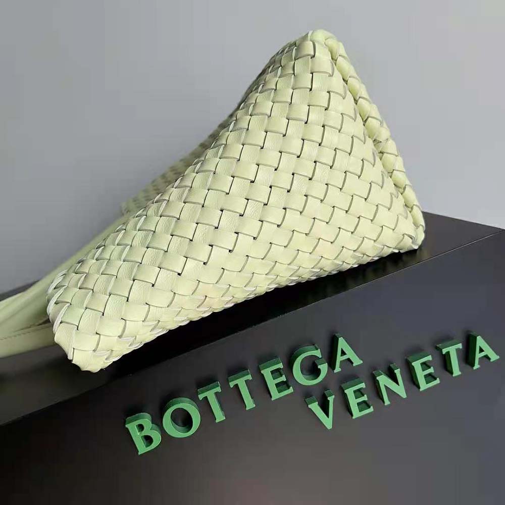 Bottega Veneta Women Medium Cabat Leather Tote Bag with Detachable Strap-Yellow - image 4