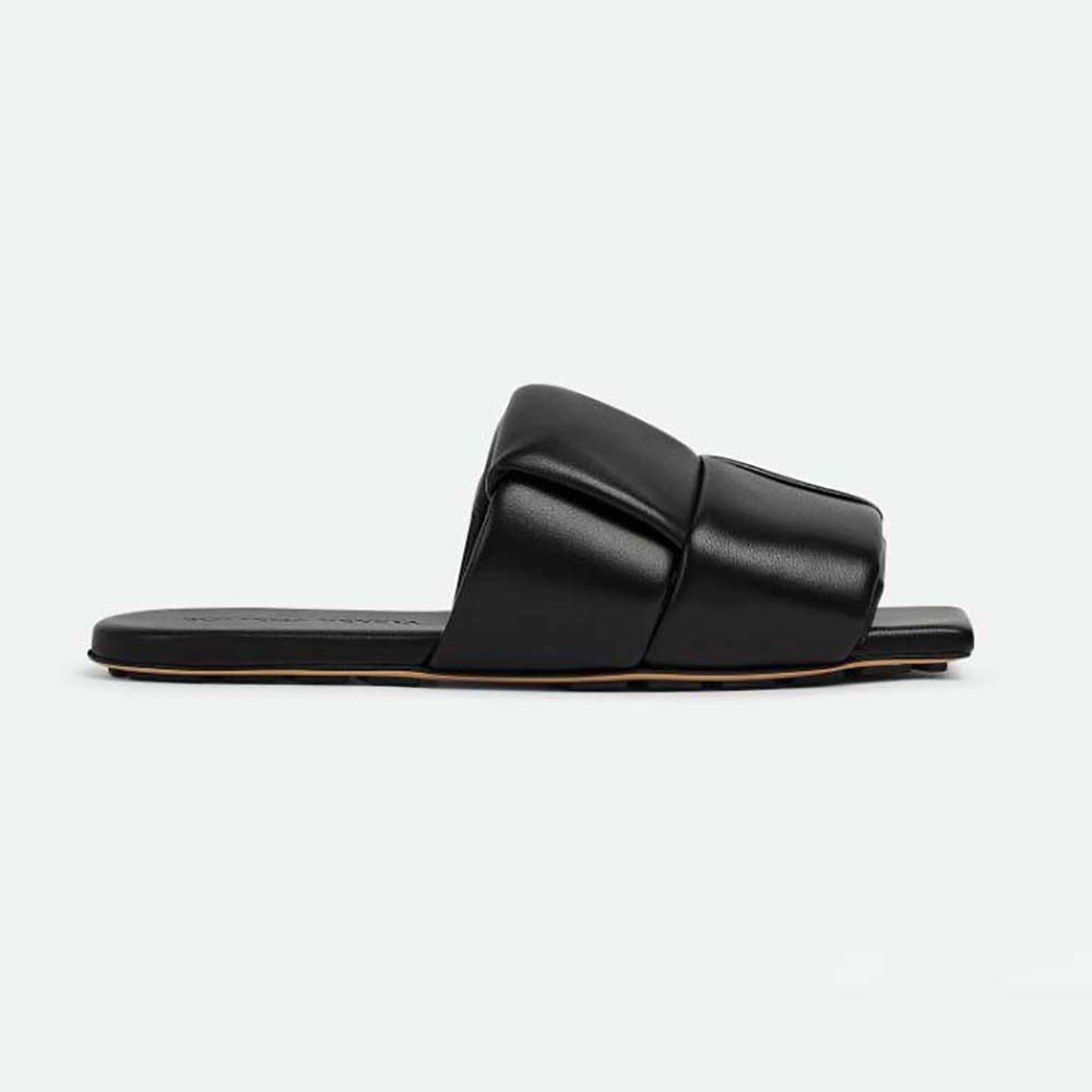 Understanding the Patch Flat Mule Padded Intreccio Flat Mules by Bottega Veneta