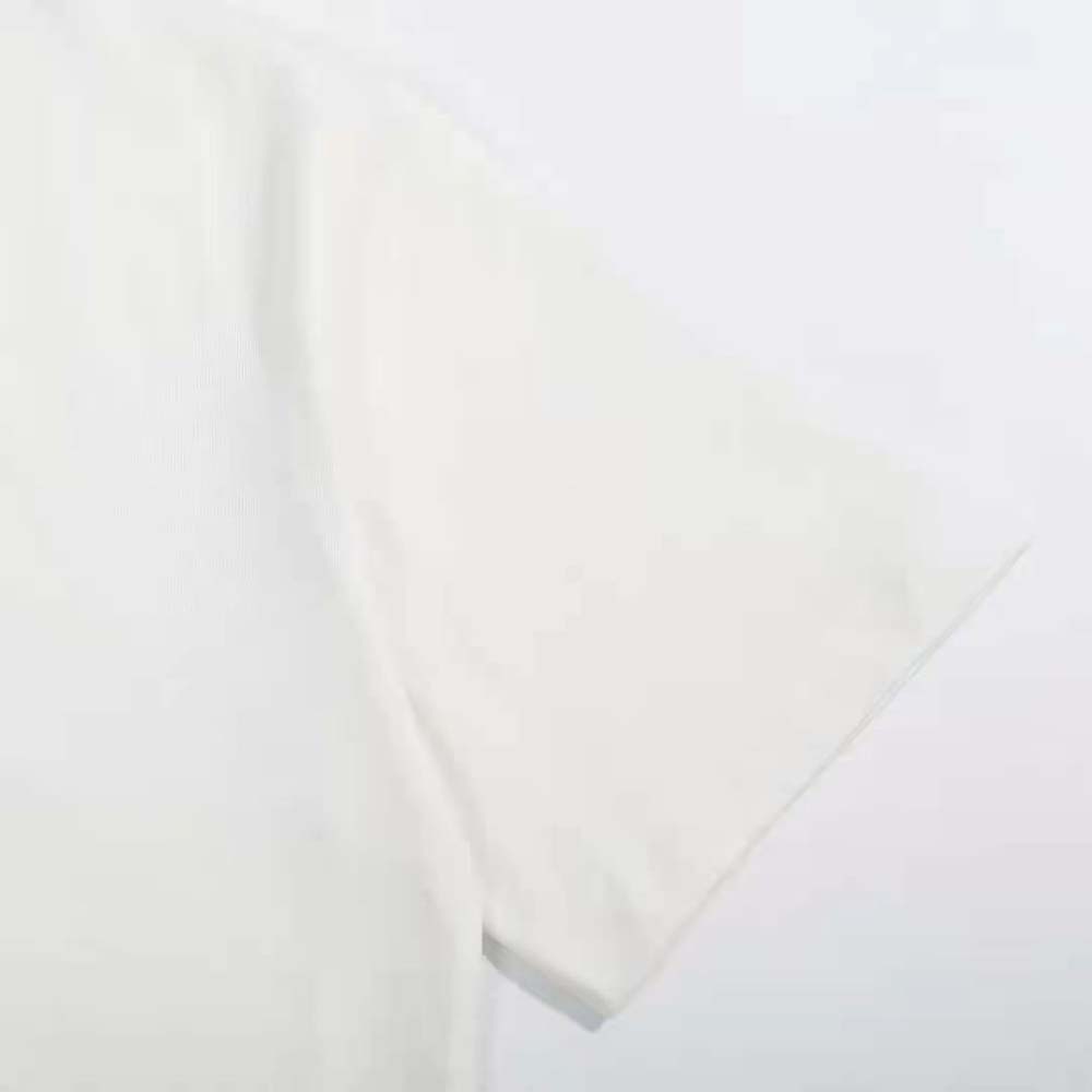 Burberry Men Embroidered Oak Leaf Crest Cotton T-shirt-White - image 5