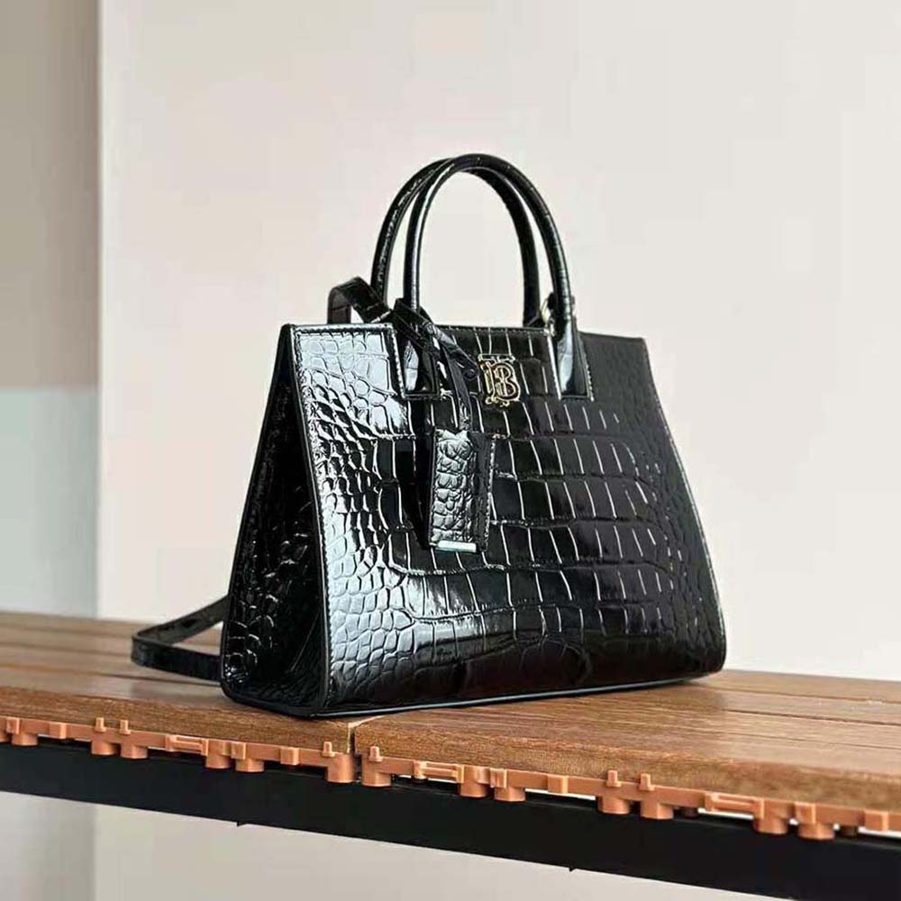 Burberry Women Mini Frances Bag-Black - image 4