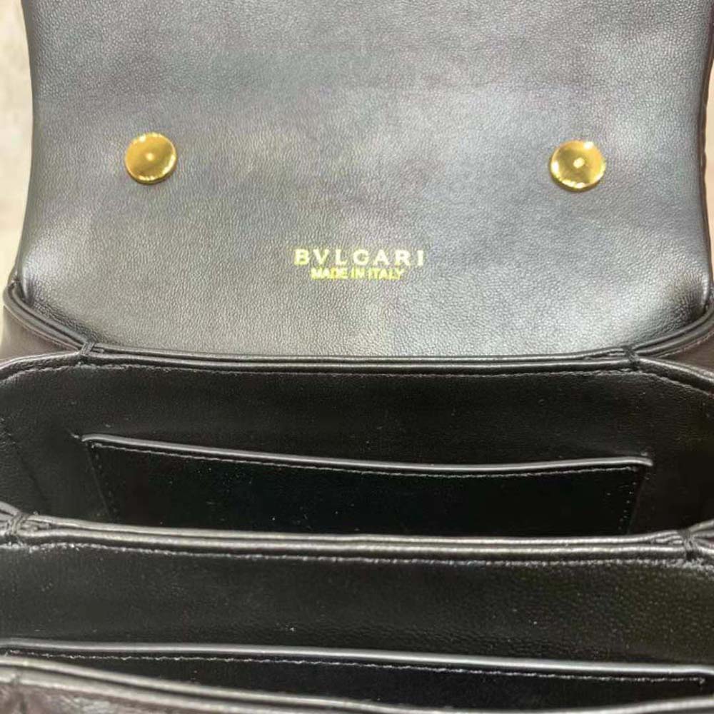Bvlgari Women Serpenti Reverse Top Handle-Black - image 10