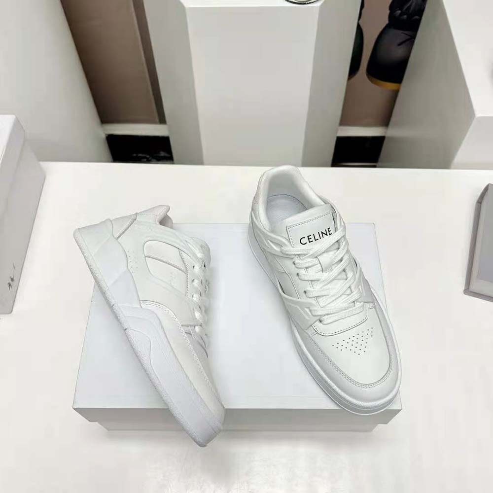 Celine Men CT-07 Celine Trainer Low Lace-up Sneaker in Calfskin - image 8