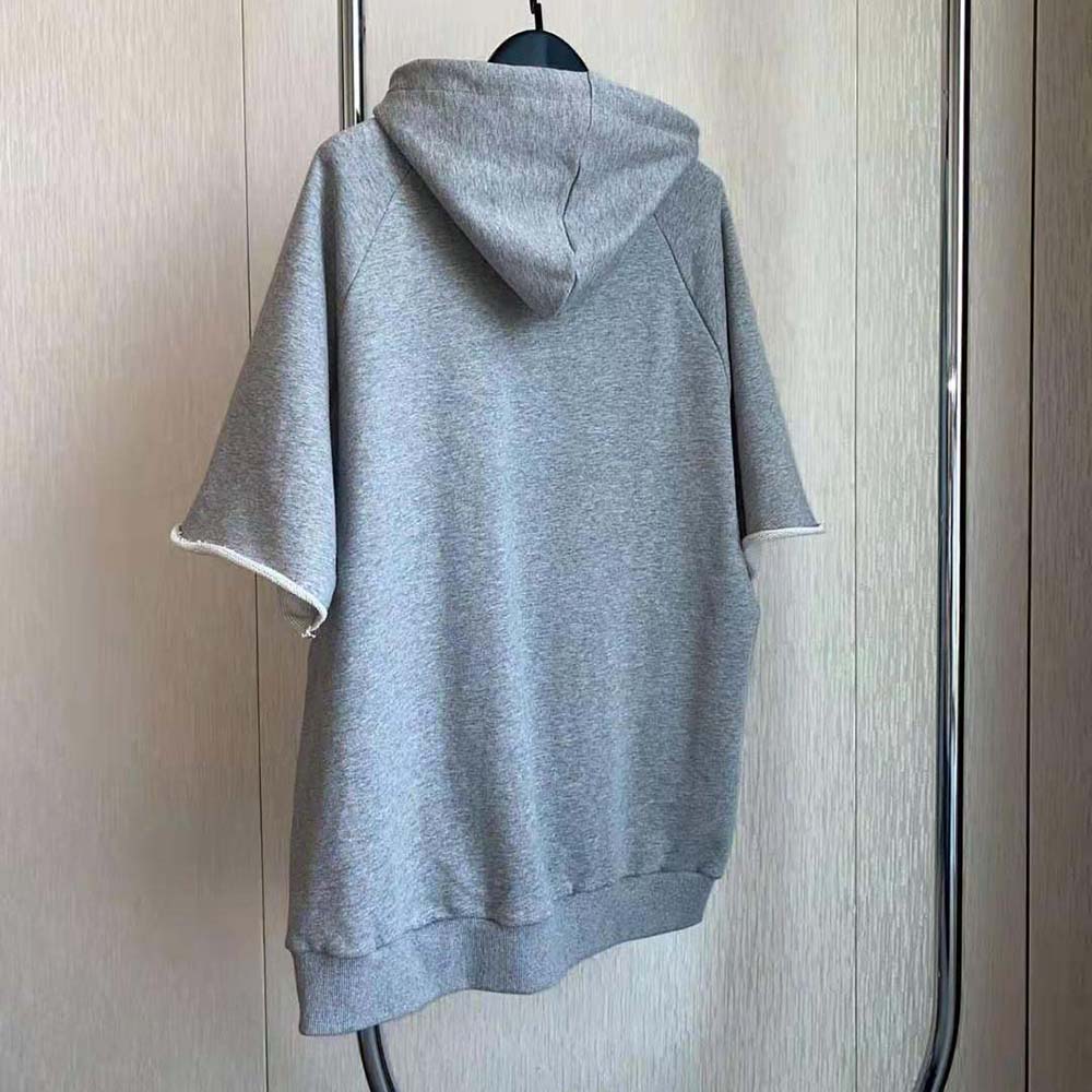 Celine Women Celine 16 Hoodie Dress in Cotton Fleece - image 4
