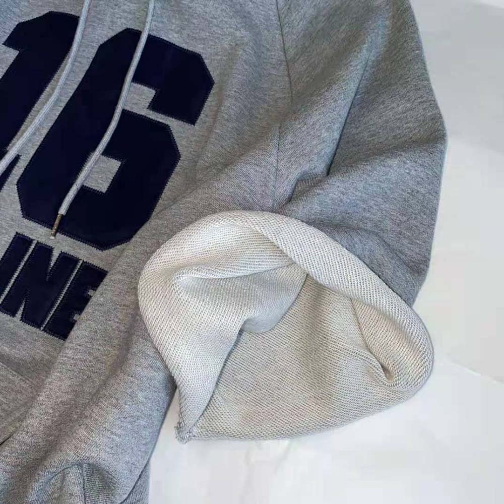 Celine Women Celine 16 Hoodie Dress in Cotton Fleece - image 8