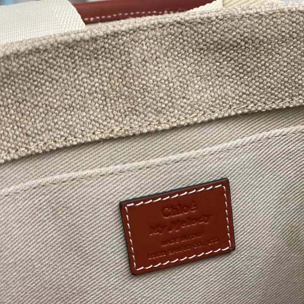 Chloe Women My Melody for Chloé Small Woody Tote Bag - image 10