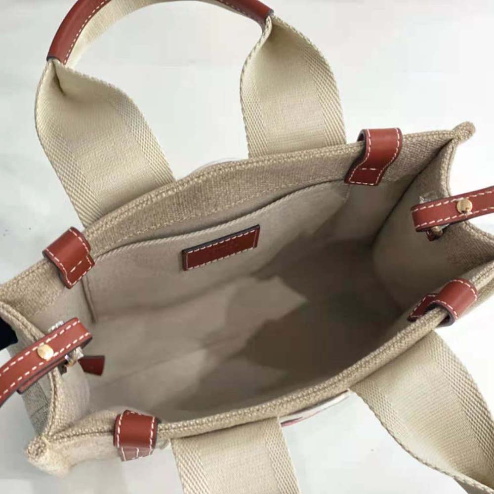 Chloe Women My Melody for Chloé Small Woody Tote Bag - image 8