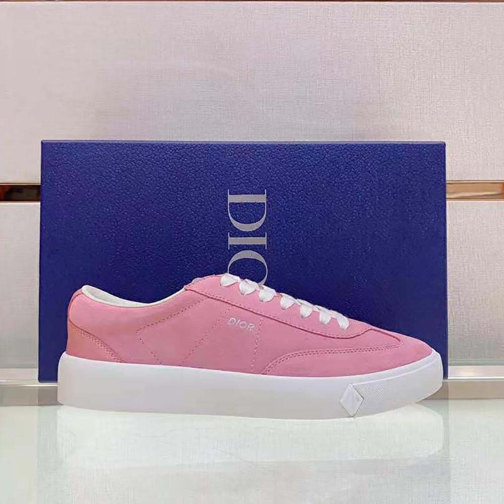 Dior Men B101 Sneaker Pink Nubuck Calfskin - image 6