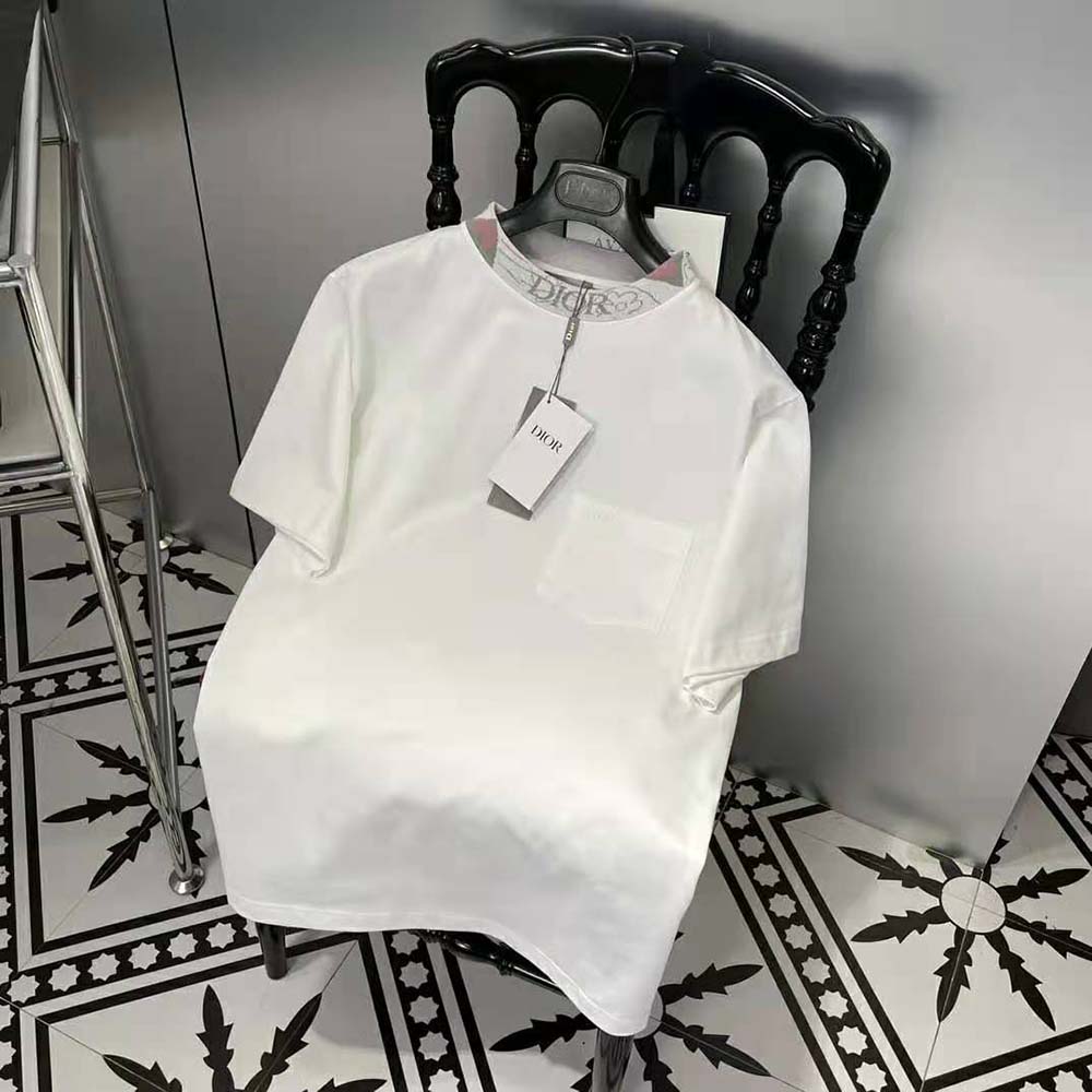 Dior Men Dior and Duncan Grant and Charleston Relaxed-Fit T-shirt White Cotton Jersey - image 5