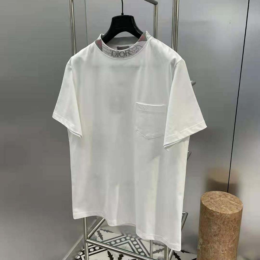 Dior Men Dior and Duncan Grant and Charleston Relaxed-Fit T-shirt White Cotton Jersey - image 4