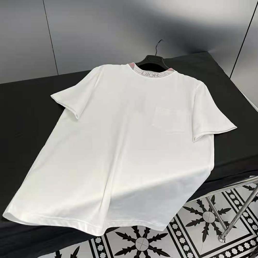 Dior Men Dior and Duncan Grant and Charleston Relaxed-Fit T-shirt White Cotton Jersey - image 6