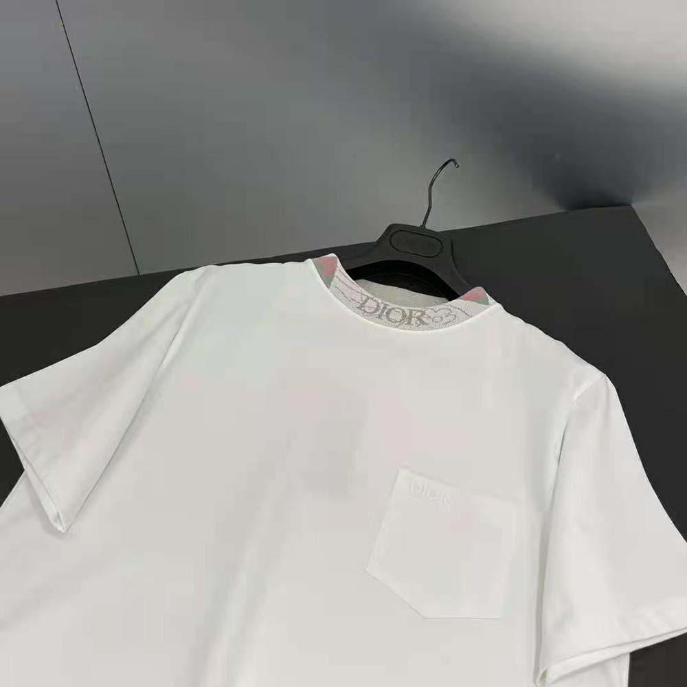 Dior Men Dior and Duncan Grant and Charleston Relaxed-Fit T-shirt White Cotton Jersey - image 8