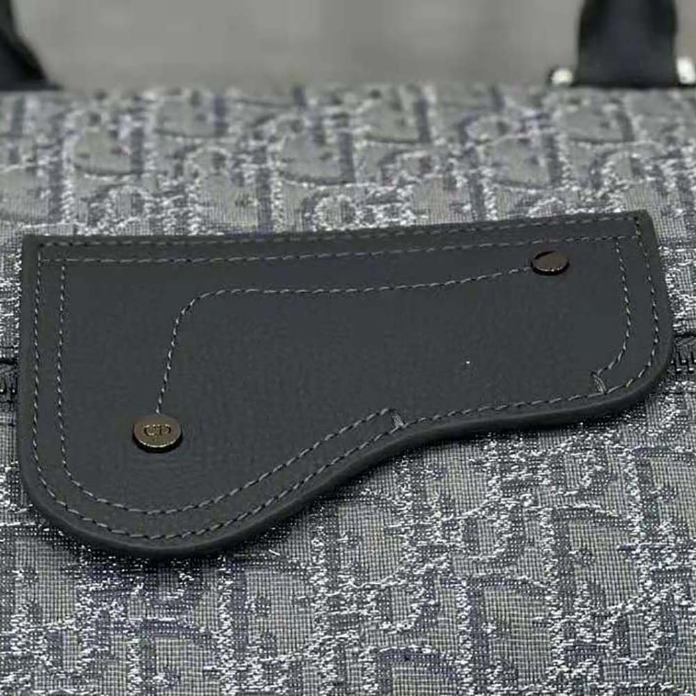 Dior Men Lingot 26 Bag Ruthenium-Colored Dior Oblique Jacquard - image 6