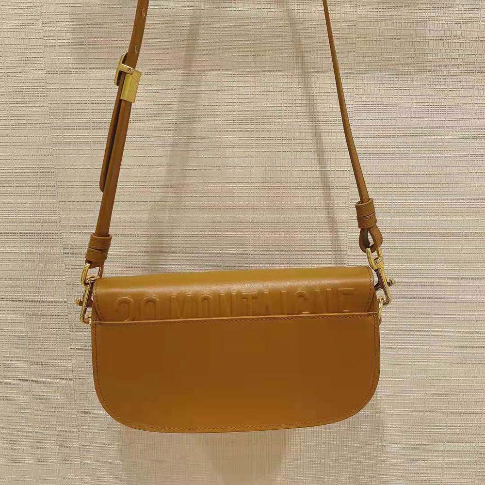 Side profile showing structured silhouette of Dior Women Dior Bobby East-West Bag