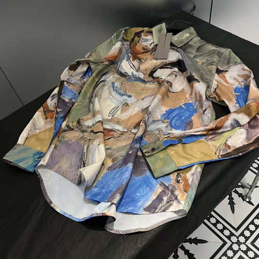 Dior Men Dior and Duncan Grant and Charleston Shirt Multicolor Cotton and Silk Poplin - image 5