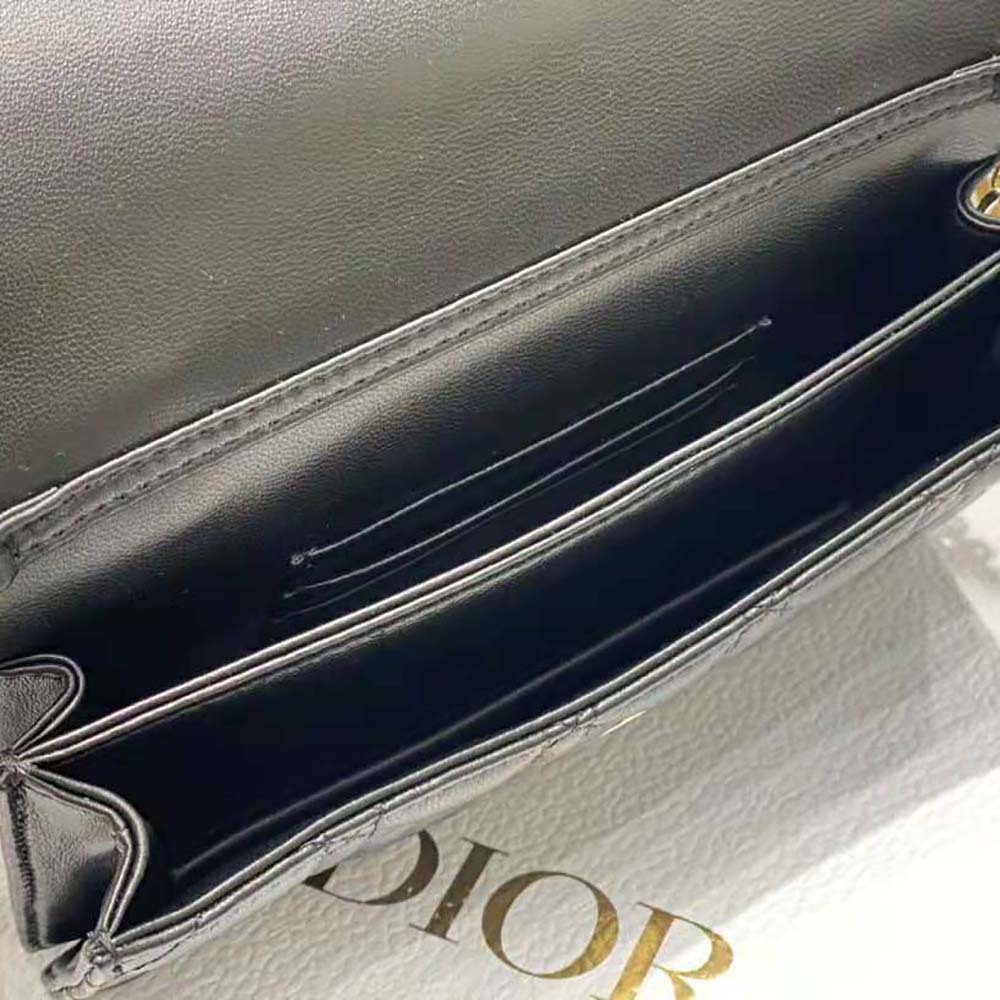 Dior Women Mini Miss Dior Bag Black Cannage Lambskin - image 8