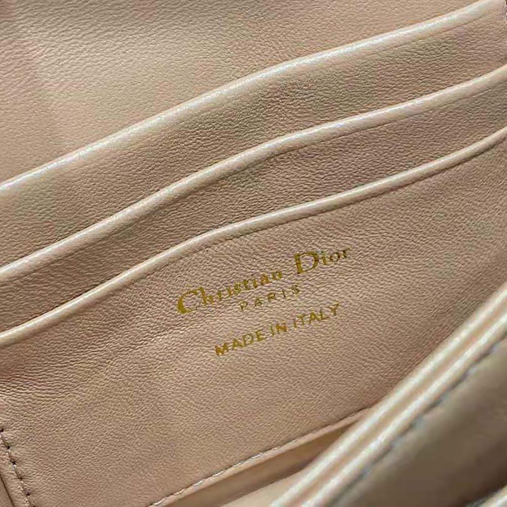 Dior Women Mini Miss Dior Bag Pink Cannage Lambskin - image 9