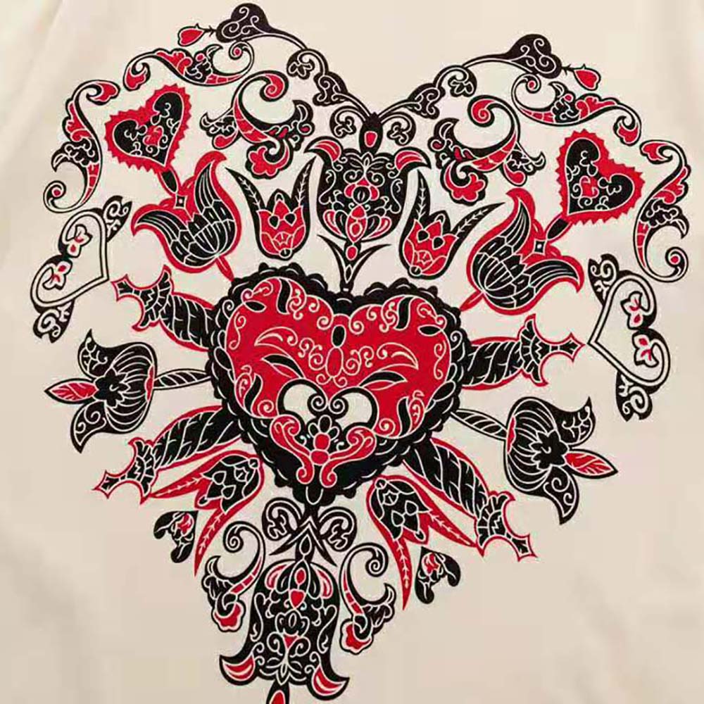 Dior Women T-Shirt Ecru Cotton Jersey and Linen with Dior Bandana Motif - image 5